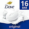 Dove Beauty Bar Soap, Original White, 3.75 oz., 16 ct.