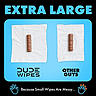 DUDE WIPES XL Flushable Wipes, Fragrance Free, 8 ct., 400 wipes