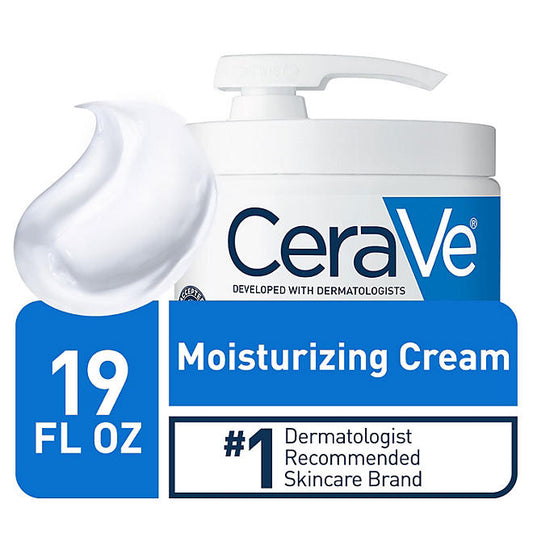 CeraVe Daily Moisturizing Cream with Pump, 19 oz.